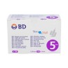 BD Agujas para Plumas 31G 0,25mm x 5mm - 100 Unidades