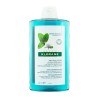 Klorane Champú Detox Anticontaminación con Menta Acuática 400 ml - Cabello Limpio y Fresco